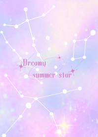 Dreamy summer star.
