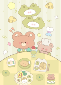 Little bear eats food2