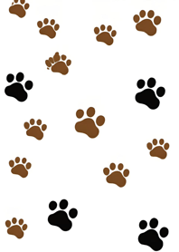 Cat paw prints K4VNN