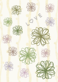 Floral LOVE 9 -watercolor-joc