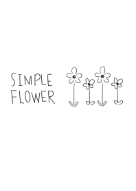 Simple flower.