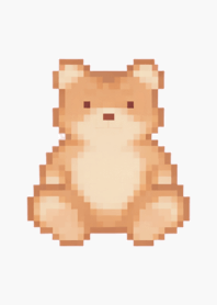 クマのドット絵のきせかえ 7