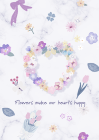 Flowers in my heart violet04_2