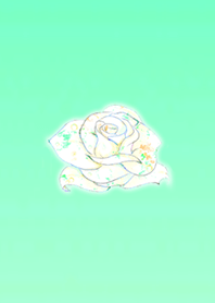 Clear rose blue green