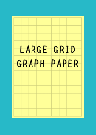 YELLOW-BLACK GRAPH PAPER-TURQUOISE BLUE