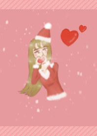 聖誕節是偷偷告白的季節吧－粉底紅心女孩版