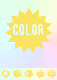 brown color rainbow  H25