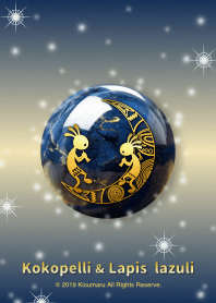 Kokopelli and Lapis lazuli