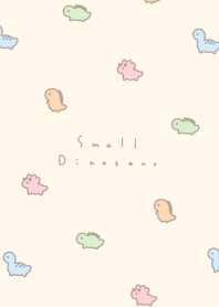 Small Dinosaur pattern/GrePinBeigeskin
