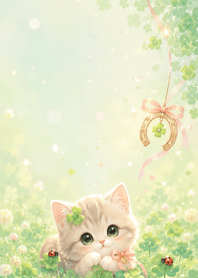 My Lucky Clover Little Kitten 002