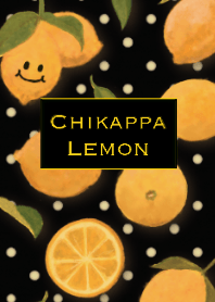 Chikappa lemon & smile *black* #pop