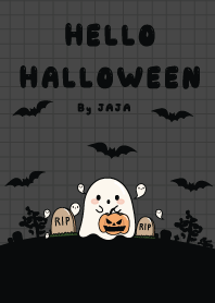 Halloween Ghost The B (Black) - 03