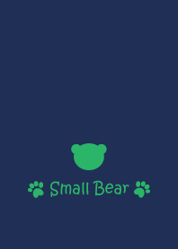 Small Bear *Navy+Green*
