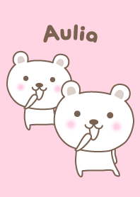 Cute bear theme for Aulia