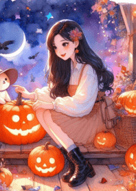 cute little witch halloween V. 7