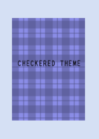 BLUE PURPLE CHECKERED THEMEj-BLUE GRAY