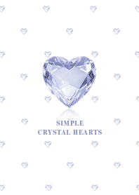 Heart Polka Dots - Crystal  - FWH-02