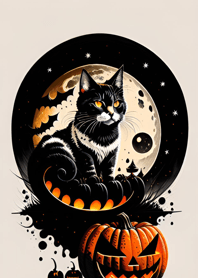 halloween cat E1B773