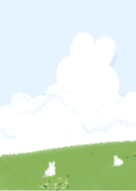 Bunny Cloud Field