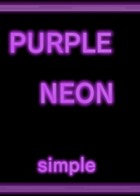 PURPLE NEON simple