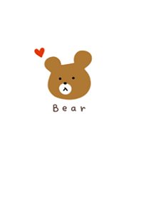 Simple cute bear1.