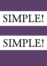 SIMPLE!SIMPLE!-DEEP PURPLE