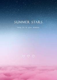 夏日星空_粉紫色