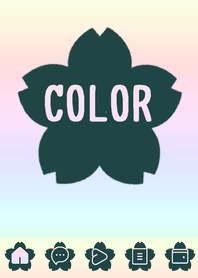green color rainbow E10
