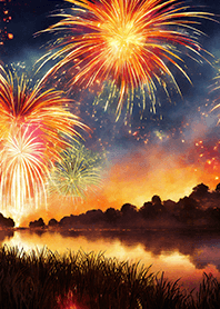 Beautiful Fireworks Theme#784