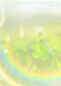4leaf Clover Photo#12-18Not AI