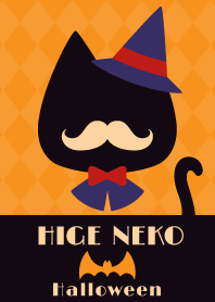 Beard cat Halloween