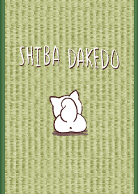 Shiba inu dakedo[White]