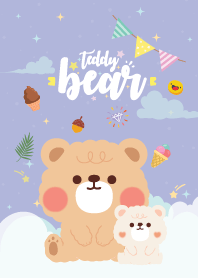 Teddy Bear Baby Violet