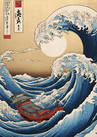 อุกิโยะเอะ - วาฬ Bd6B3E