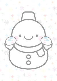 白色雪人主題2!