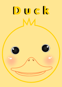 Simple yellow duck