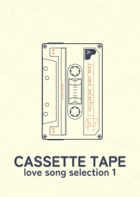 Cassettetape_love Light apricot