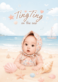 tingting on the sea