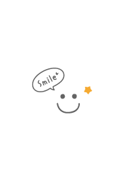 星 微笑 <白色>