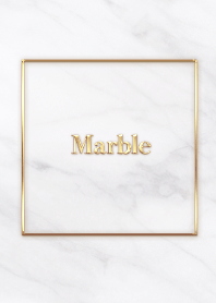 大理石 & ゴールド - ホワイト & ベージュ