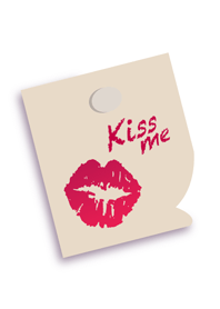 Kiss me ～ベージュメモ