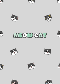 neko head8 / light grey