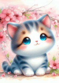 Fat cat cute cuddly n.77