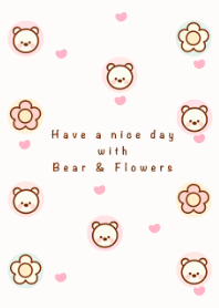 Little bear & flowers 63