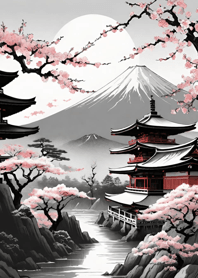 Ukiyo-e Mountains, Seas 7074D1