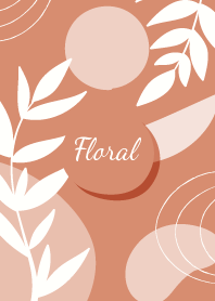 Hand Drawn Floral Burning Sand