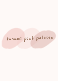 dull pink palette