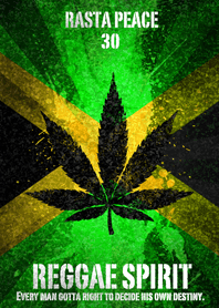 Rasta peace reggae spirit 3 Lucky 30