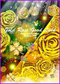 Gold Rose Good Luck1