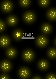 Twinkle star of luck:neon yellow WV